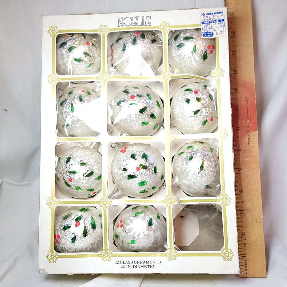 Vintage Noelle Christmas Ornaments